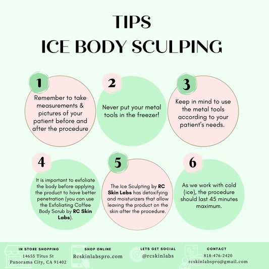 Tips Ice body Sculping