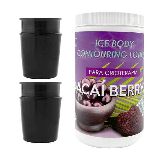 Açaí Ice Contouring Lotion 32oz with a FREE ICE CUP