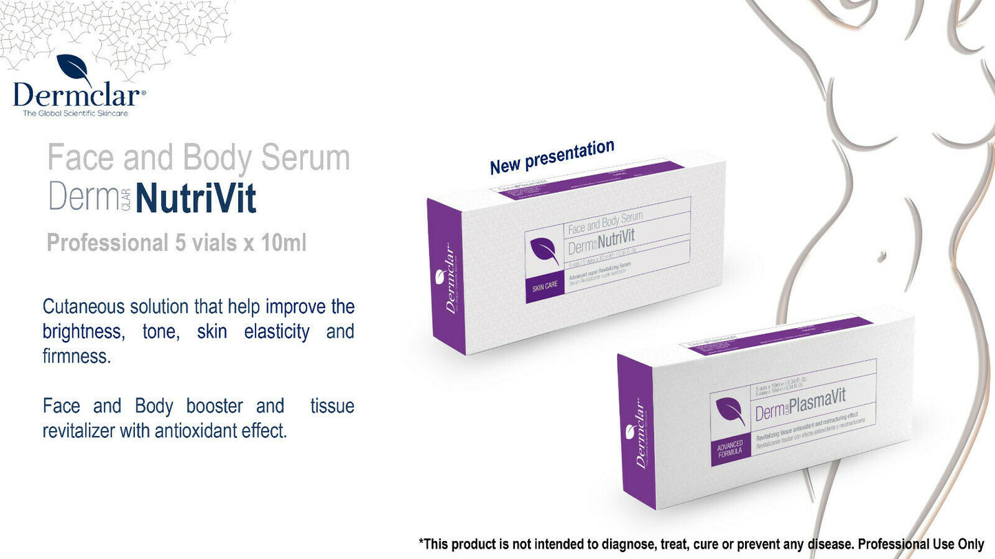 Face and Body Serum Dermclar Nutrivit