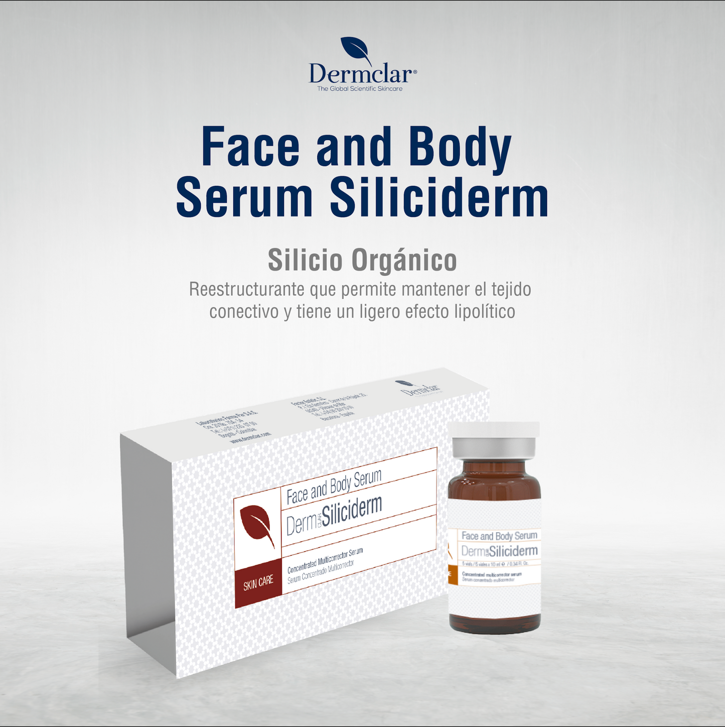 Face and Body Serum Dermclar Siliciderm